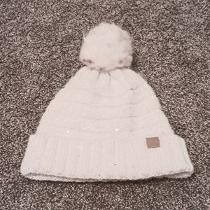 cute white hat for anyone ranging from kids to adults.